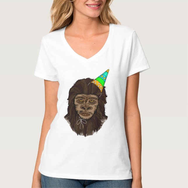 Camiseta Birthday Girl Bigfoot (Frente)