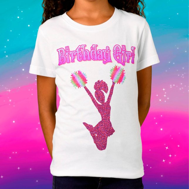 Camiseta "Birthday Girl" de animação (Criador carregado)