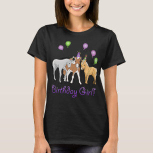 Camiseta Birthday Girl Horse and Pony Party Gift Premium T-