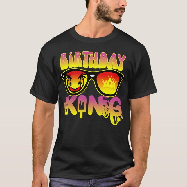 Camiseta Birthday King (Frente)