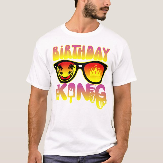 Camiseta Birthday King (Frente)