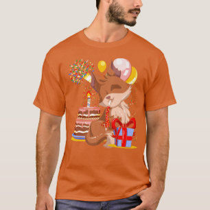 Camiseta Birthday Party Nature Animal Lover Cute Forest Fo