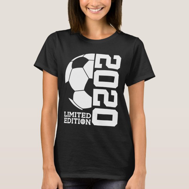 Camiseta Birthday Soccer Limited Edition Born In  (Frente)