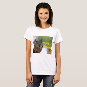 Camiseta Birthday Squirrel