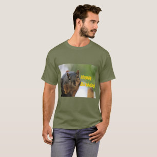 Camiseta Birthday Squirrel T-Shirt
