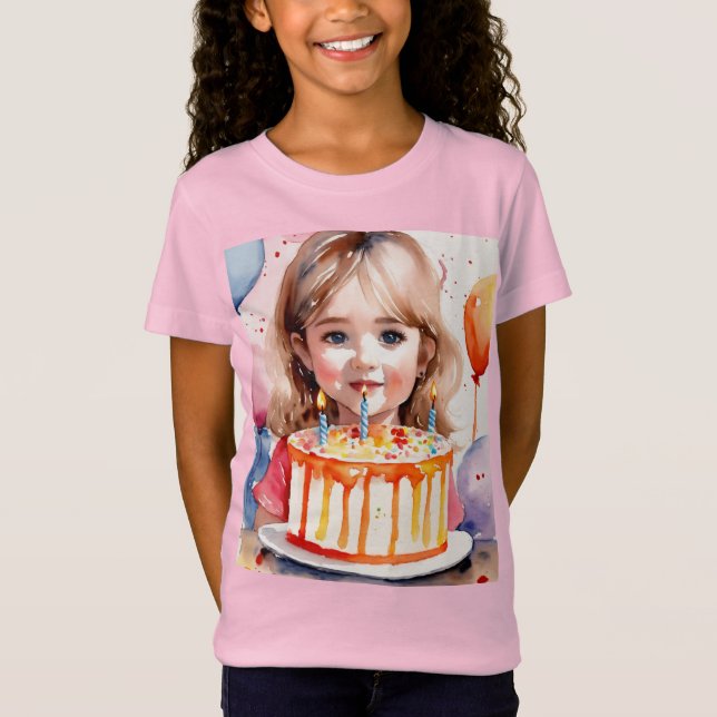 Camiseta 🎉 "Birthday Vibes T-Shirt - Celebre em Estilo!" (Frente)