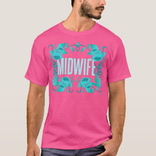 Camiseta Birthing Doula Midwifery Apoio à Gravidez Parteira