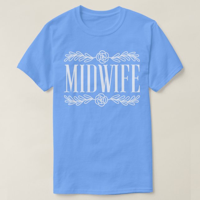 Camiseta Birthing Support Midwifery Doula Midesposa (Frente do Design)