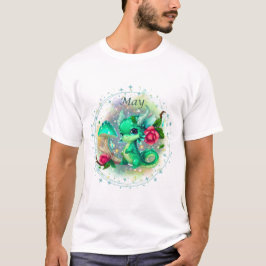 Camiseta Birthstone May Emerald DragonT-Shirt