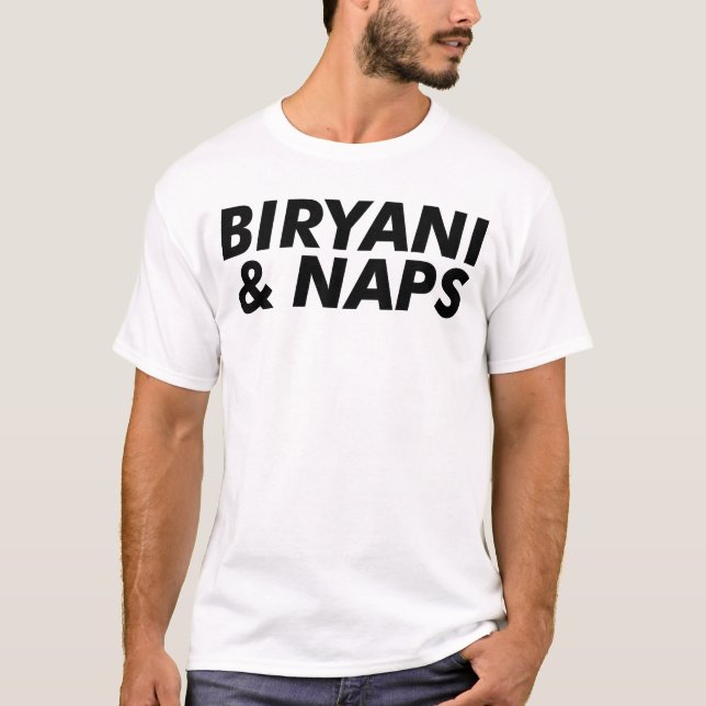 Camiseta Biryani & Naps (Frente)