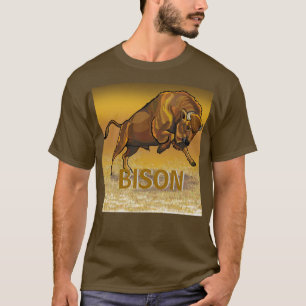 Camiseta bisão europeia