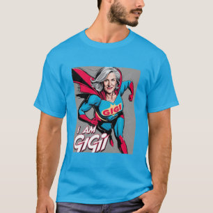 Camiseta Bisavós são super-heróis incríveis gigi