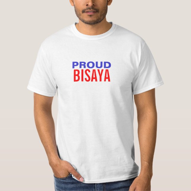 Camiseta Bisaya orgulhoso (Frente)