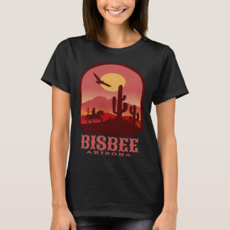 Camiseta Bisbee Arizona Cacti and Sunset