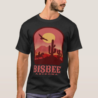 Camiseta Bisbee Arizona Cacti and Sunset