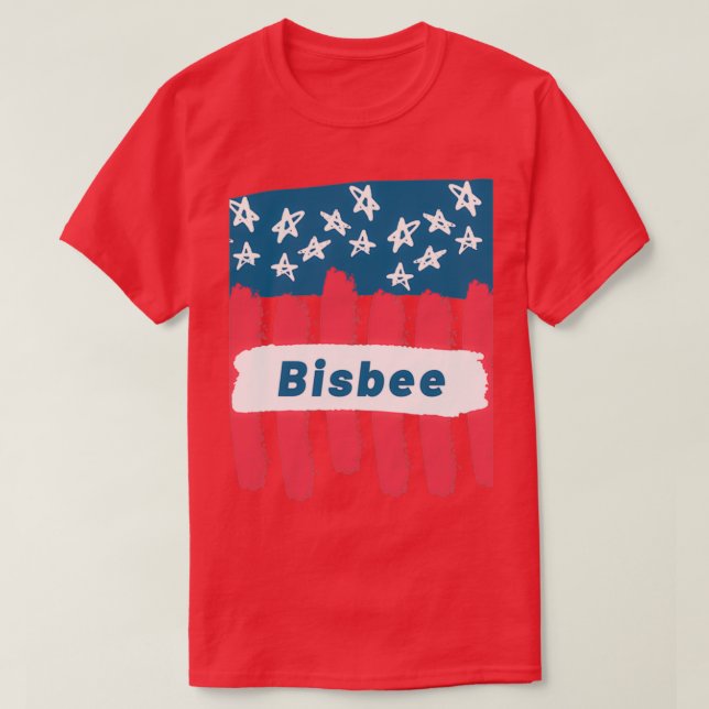 Camiseta Bisbee Arizona T (Frente do Design)