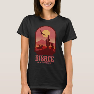 Camiseta Bisbee Arizonas Cactos e Sunset