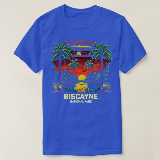 Camiseta Biscayne National Park Florida 1 (Frente do Design)