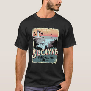 Camiseta Biscayne National Park Florida Viagens vintage Sou