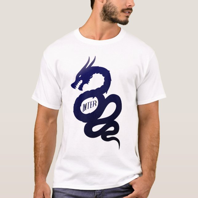 Camiseta Biscione Nerazzurro inter (crista de Visconti) (Frente)