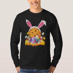 Camiseta Biscoito Comida Páscoa Ovo Funny Biscuit Páscoa Su
