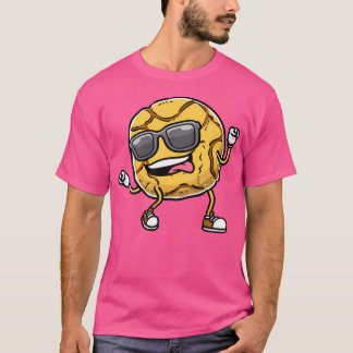 Camiseta Biscoito Dançante Ginger Snap Com Óculos De Sol