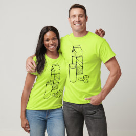 Camiseta biscoito de leite doces personalizado personalizar