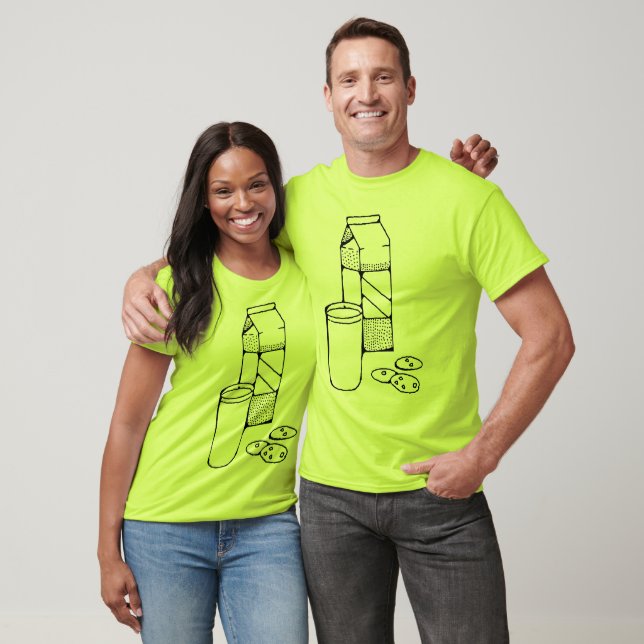 Camiseta biscoito de leite doces personalizado personalizar (Unissex)