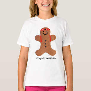 Camiseta Biscoito de Ninjabreadman (biscoito)
