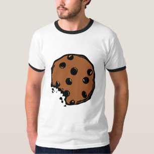 Camiseta Biscoito do chocolate de Brown animado