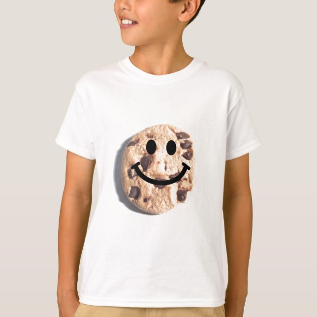 Camiseta Biscoito dos pedaços de chocolate (Frente)