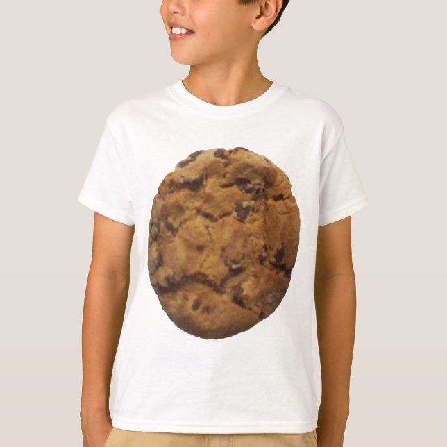 Camiseta Biscoito dos pedaços de chocolate (Frente)