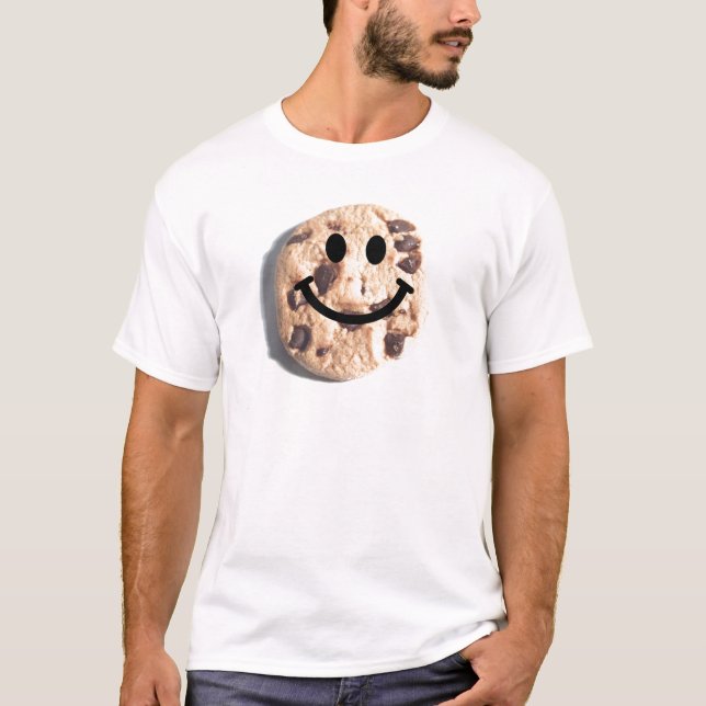 Camiseta Biscoito dos pedaços de chocolate (Frente)