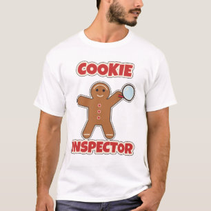 Camiseta Biscoito Inspetor Pão de Mel Natal Festa de Bolos