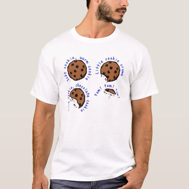 Camiseta Biscoito macio, biscoito morno (Frente)