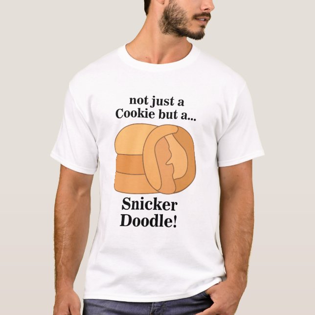 Camiseta Biscoito Snickerdoodle (Frente)