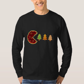 Camiseta Biscoitos Búfalo Comendo Árvore Biscoito de Gengib