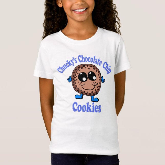 Camiseta Biscoitos com gotas de chocolate do Chucky (Frente)