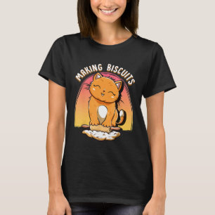 Camiseta Biscoitos de gato pastelaria diafragmas