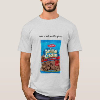 Camiseta biscoitos do animal do chololate