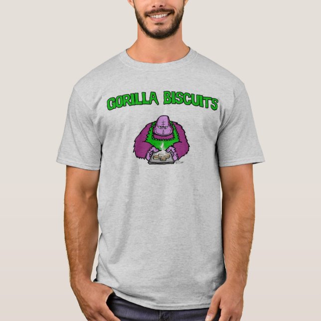 Camiseta Biscoitos do gorila (Frente)
