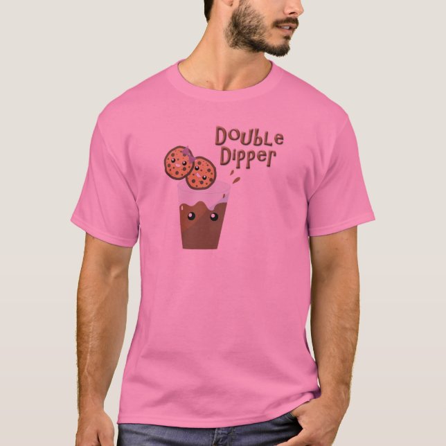 Camiseta Biscoitos Double Dipper e Leite (Frente)