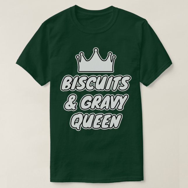 Camiseta Biscoitos e Rainha Gravy (Frente do Design)