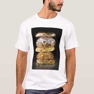 Camiseta Biscoitos em uma pilha