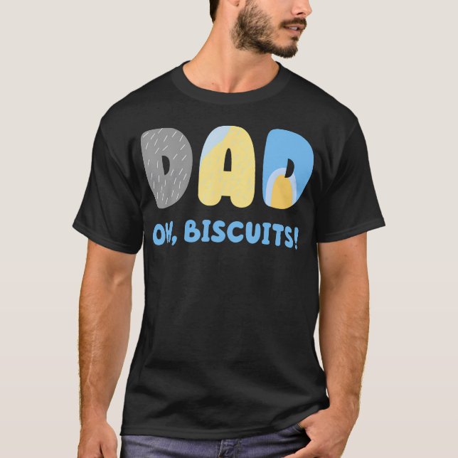 Camiseta Biscoitos Engraçados De Ódio De Pai Que Correspond (Frente)