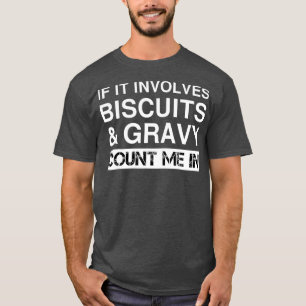 Camiseta Biscoitos Engraçados E Comida De Café Da Manhã