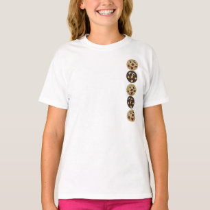 Camiseta Biscoitos Fofos Kawaii