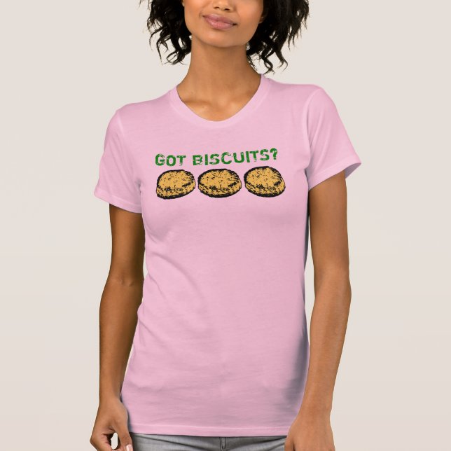 Camiseta Biscoitos obtidos? T-shirt das senhoras (Frente)