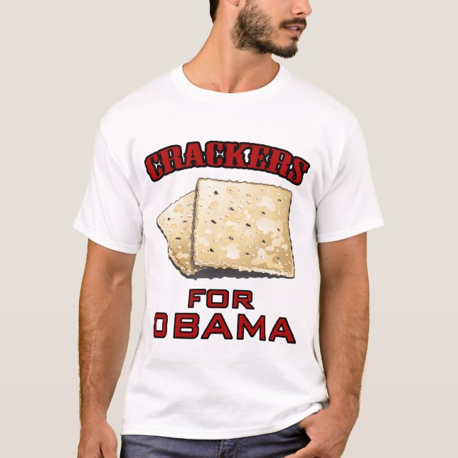 Camiseta Biscoitos para Obama (Frente)