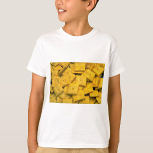 Camiseta Biscoitos saborosos do queijo